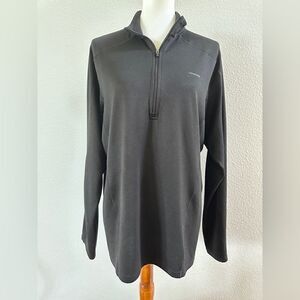 Patagonia capilene 3 midweight black zip neck shirt men’s Sz L